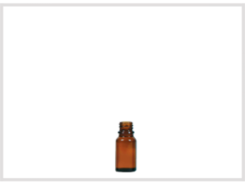 Amber Glass Essential Oil Bottle 10ml, Din18