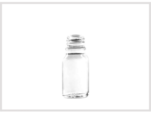 Clear Glass Essential Oil Bottle 10ml, Din18