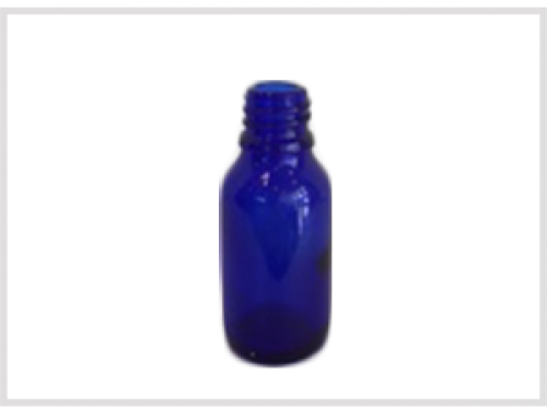 Cobalt Blue Essential Oil Bottle 30ml, Din18