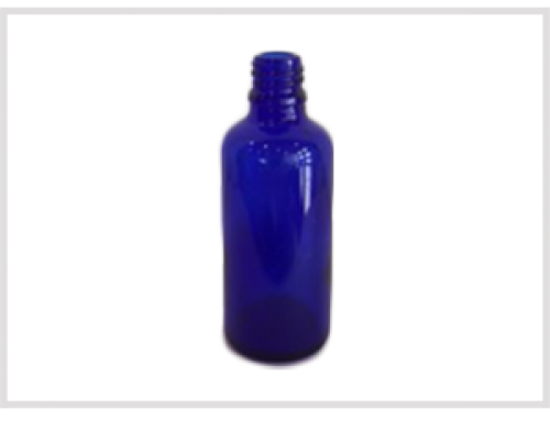 Cobalt Blue Essential Oil Bottle 50ml, Din18