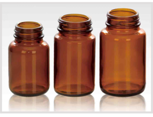 Amber Glass Bottles for Tablet, GPI 400