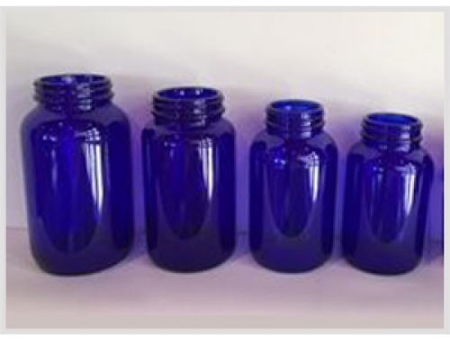 Μπλε Γυάλινα Μπουκάλια για Ταμπλέτες, GPI 400