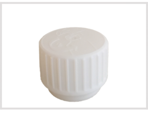 White Childproof with Tamper Evident Cap, for Syrup Bottles, Din28