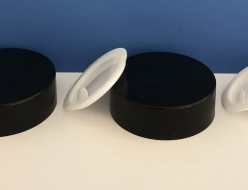 Black Bakelite Caps and Inserts, for Glass Jars 20ml-15ml-10ml