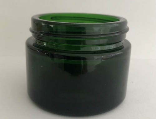 Green Glass Jars, 50ML