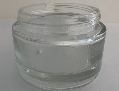 Διαφανές γυάλινο βαζάκι κρέμας LCT 50ml